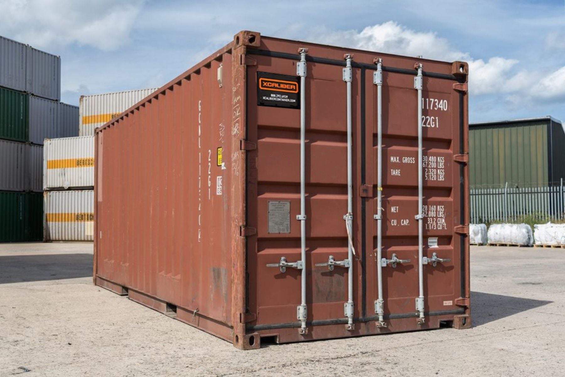 20' Standard Wind u0026 Watertight Shipping Container - Direct Ship – XCaliber  Container