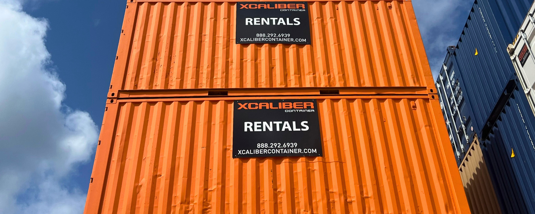 Discover the Convenience of XCaliber Container Rentals