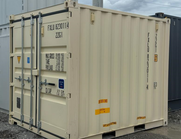 10' Standard 1-Trip ISO Certified Shipping Container