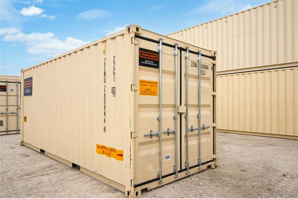 20' Standard 1-Trip Double Door Shipping Container